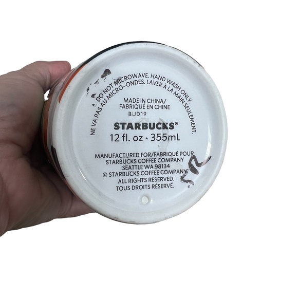 Starbucks 2020 summer 2020 Tropical coffee ceramic tumbler 12 oz - Picture 7 of 11